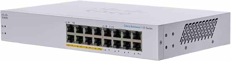 新品未開封　Cisco ハブ　CBS110-16T Amazon.com: Cisco Business CBS110-16T Unmanaged Switch | 16